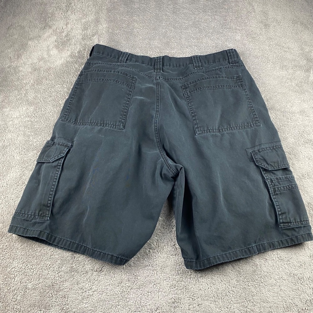 Wrangler‎ Cargo Chino Shorts Mens 35 Gray - Picture 10 of 14